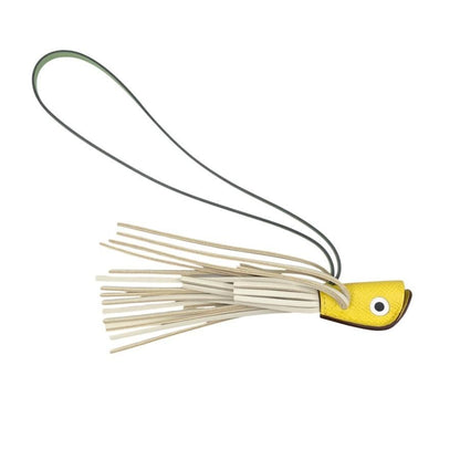 Hermes Bag Charm Poinçon K Engraved Epson Añomiro Swift Jeanne Naples Clé Vert