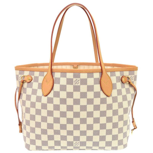 Louis Vuitton Neverfull PM Damier Azure N51110 Tote Bag LV 0150 Louis Vuitton