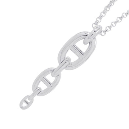 Hermes Necklace Chaine D'ancre GM Silver Pendant