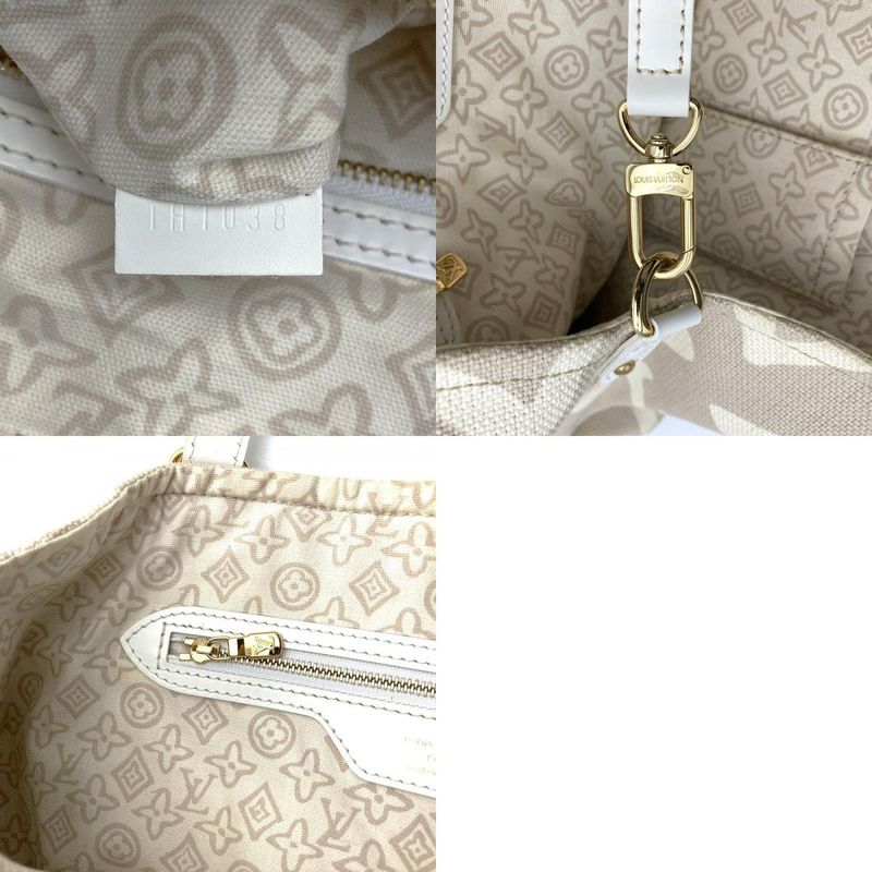 Louis Vuitton M95674 Taisienne PM Tote Bag Beige Canvas/leather