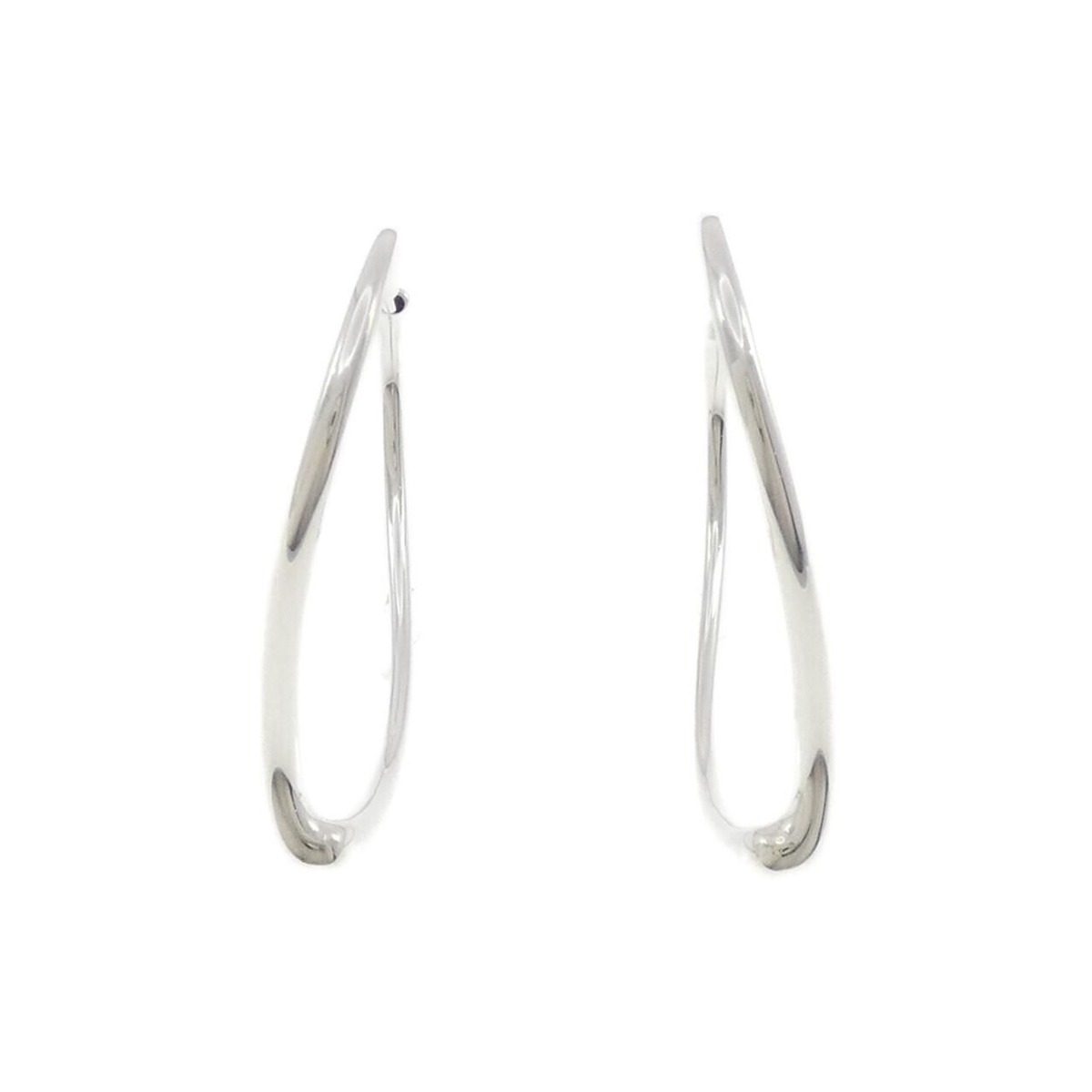Tiffany & Co Open Hoop Earrings — view 2