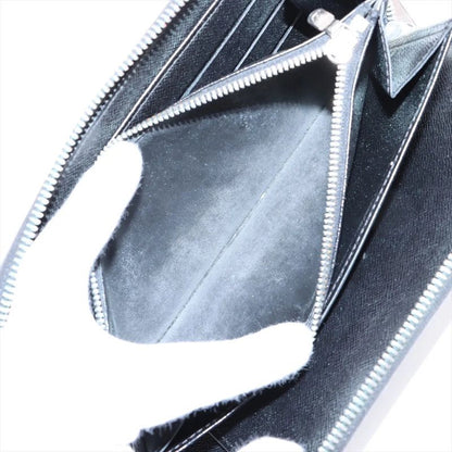 Louis Vuitton Damier Graphite Zippy Organizer N63077 Leather Long Wallet Round