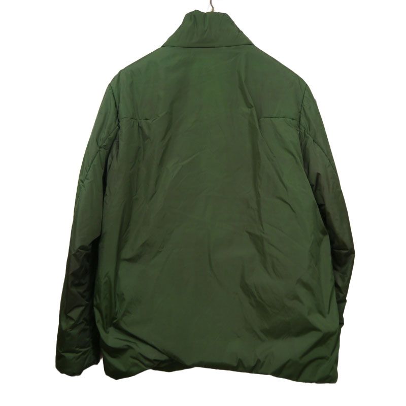 Prada Nylon Jacket Sgv293 Khaki Green Cotton Coat