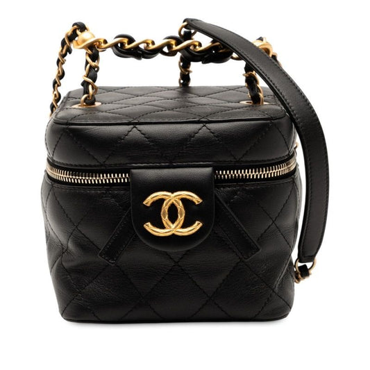 Chanel Chain Bag Vanity Black