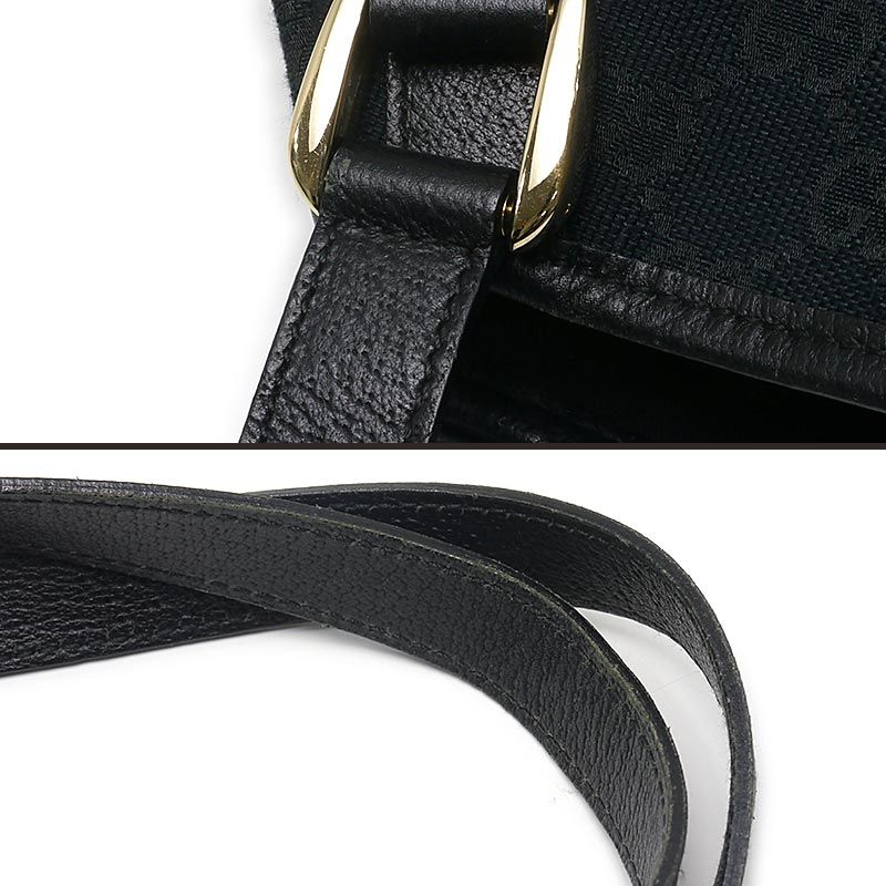 Gucci Abby Tote Bag 130736 Canvas Black