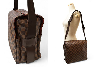 Louis Vuitton Shoulder Bag Vintage Louis Vuitton Bag Naviglio N45255 Damier