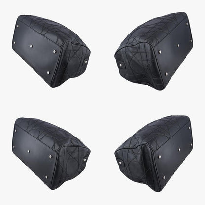 Christian Diorchristian Dior Granville Black Lamb Skin 17-bo-0171