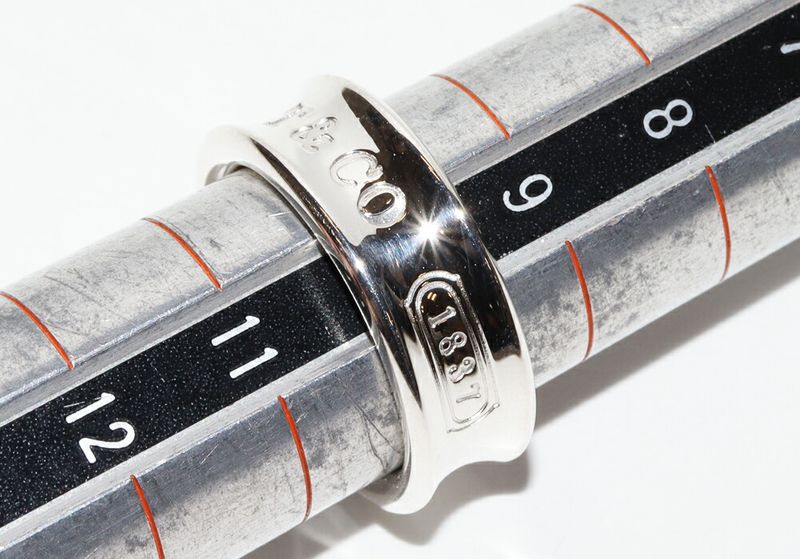 Tiffany & Co Ring SV 1837ring Medium Width 7mm (028in)