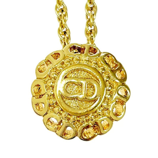 Christian Dior GP CD Logo Round Necklace Women 304856 Necklace