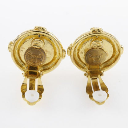 Chanel Gold Plated Ladies 20.3g Earrings