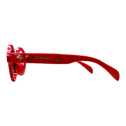 Louis Vuitton X Supreme Z0989e 9F2 Sunglasses For Men Red 46- 21 145
