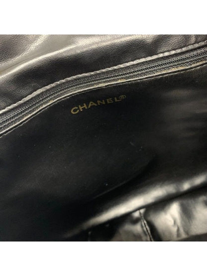 Chanel Chanel Bag Backpack Rucksack Black Gold Quilted Turn Lock