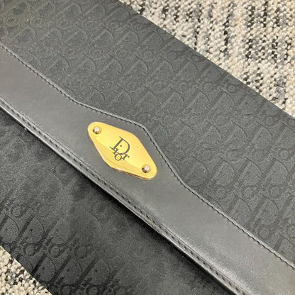 Christian DIOR Trotter Pattern Chain 2WAY Bag: Y2044