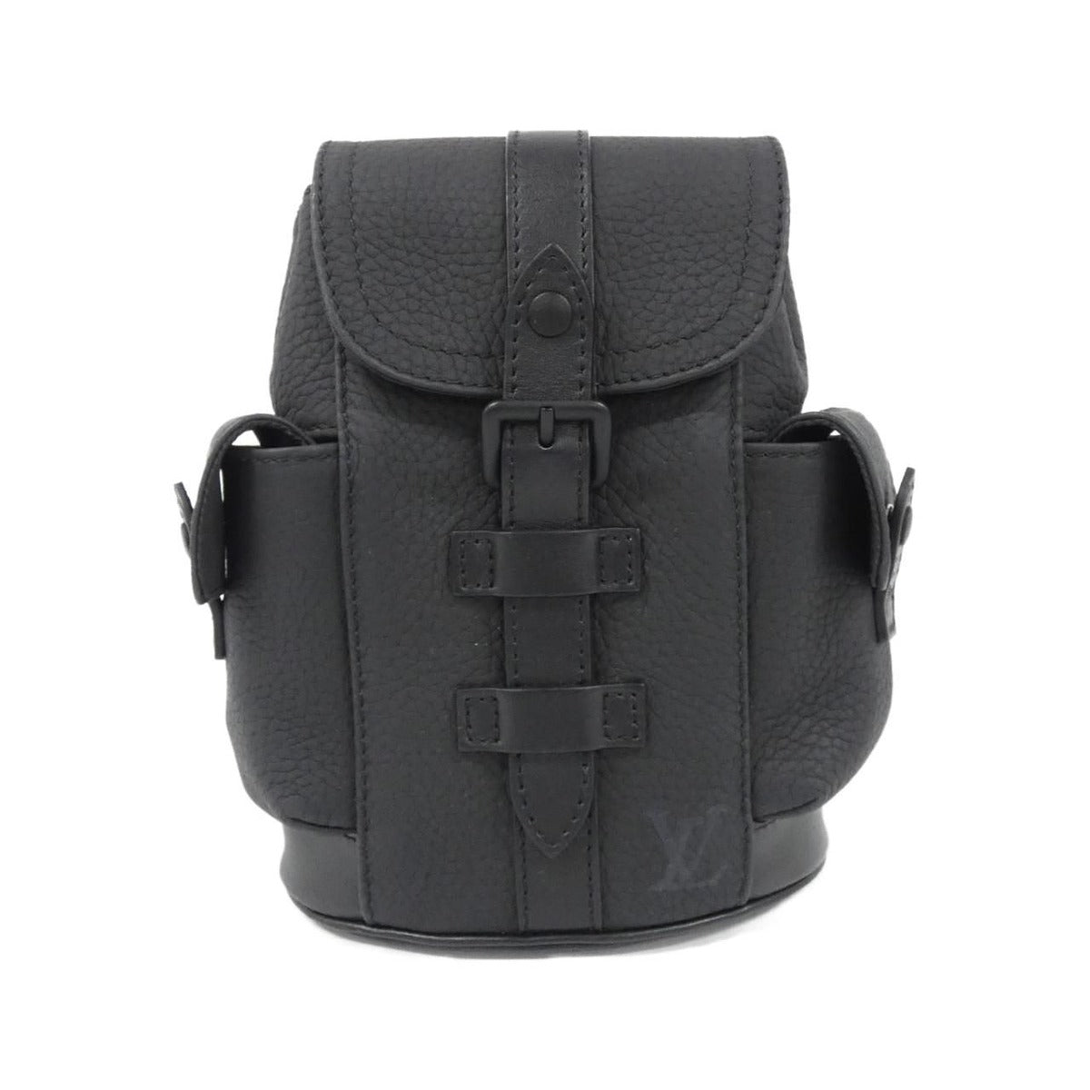 Louis Vuitton Taurillon Christopher Xs Shoulder Bag Black