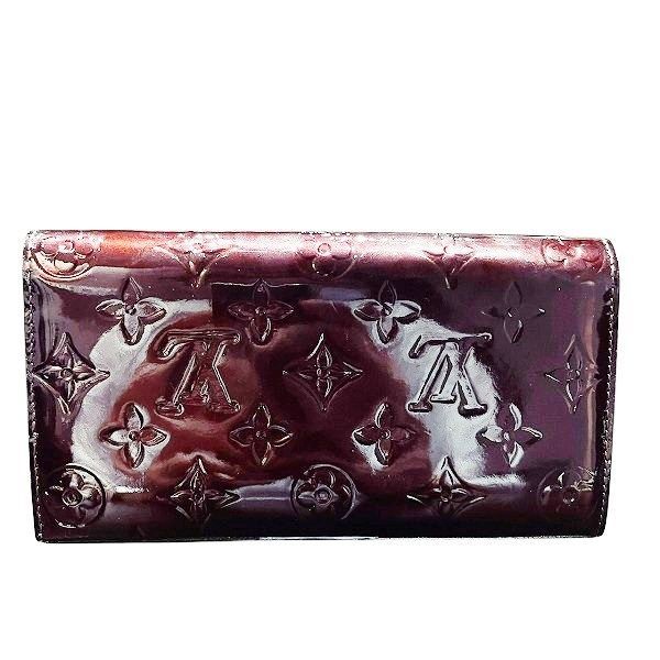 Louis Vuitton Monogram Vernis Portefeuille Sarah M93577 Long Wallet Bifold