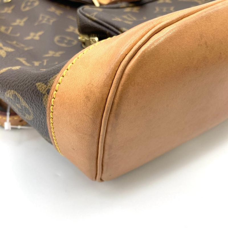 Louis Vuitton Montsourismm Backpack Monogram Canvas M51136 Brown