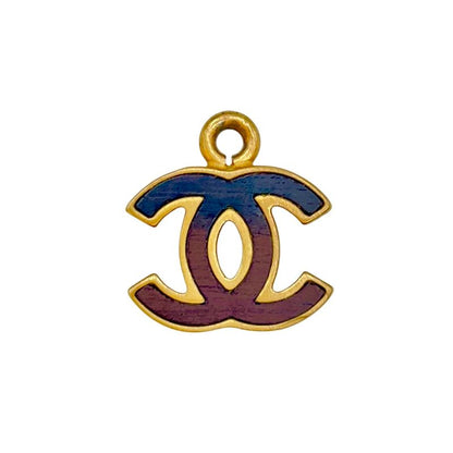 Chanel Pendant Top 01 A Coco Mark Gold Plated Gold
