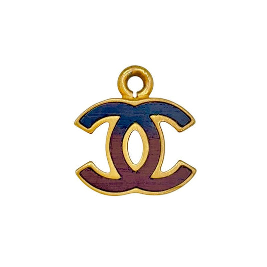 Chanel Pendant Top 01 A Coco Mark Gold Plated Gold