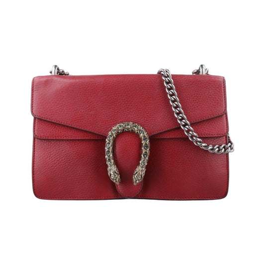 Gucci Dionysus Red Leather Messenger