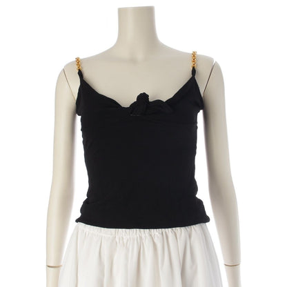 Gucci S Rayon Era Marina Chain Top Camisole Black