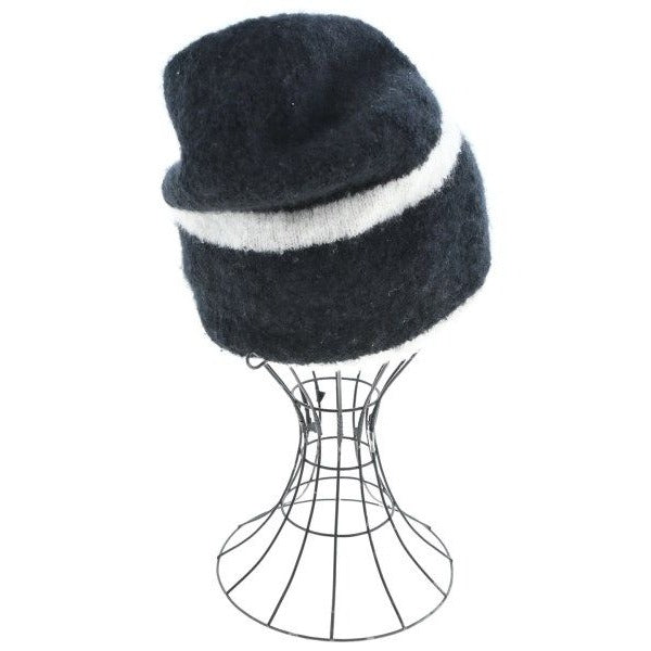 Chanel Knit Cap Beanie Black White — view 2