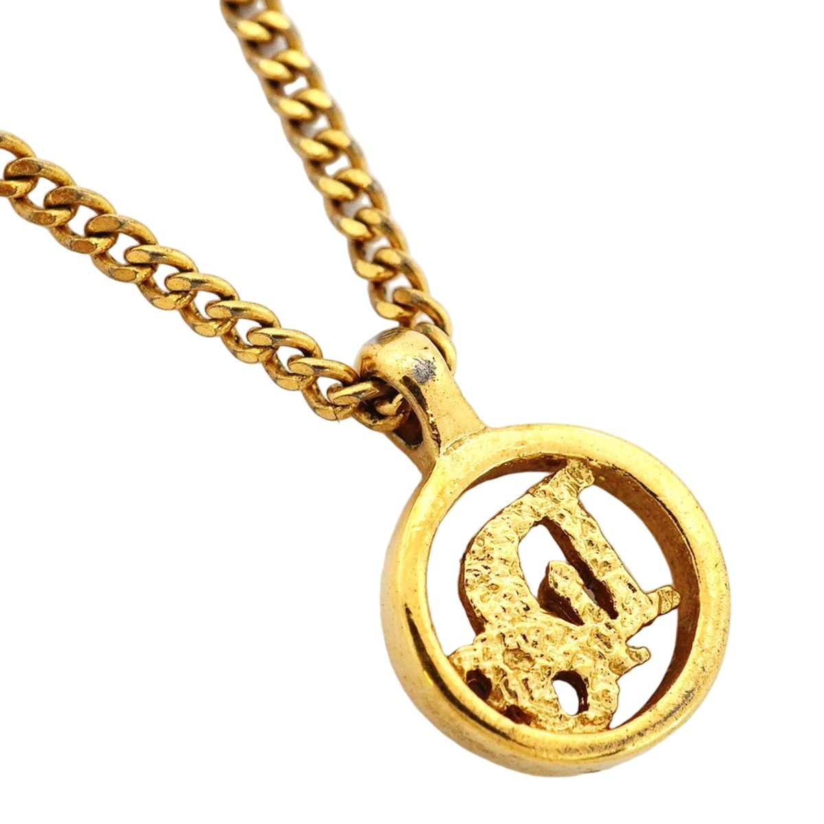 Dior Necklace Logo Round — view 2
