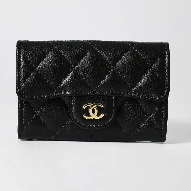 Chanel Coin Case Purse Black