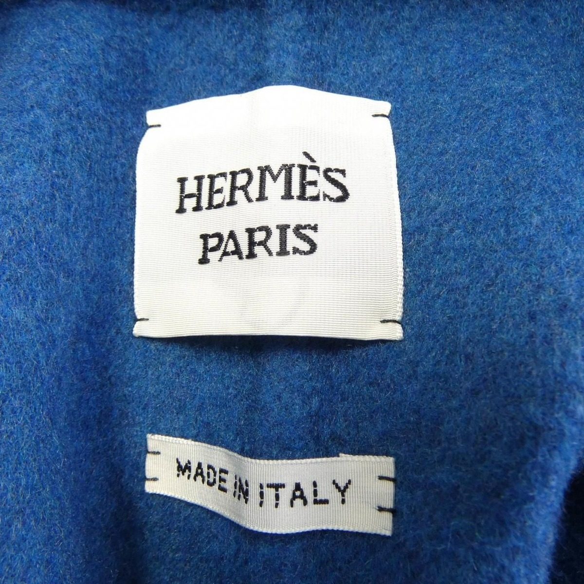 Hermes Coat Blue — view 4