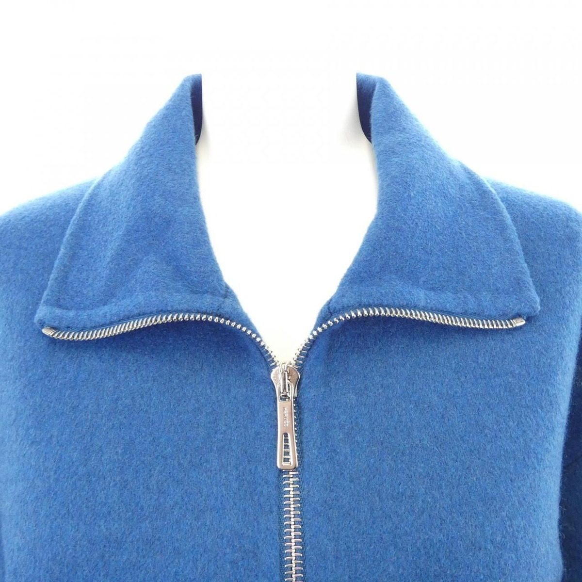 Hermes Coat Blue — view 5