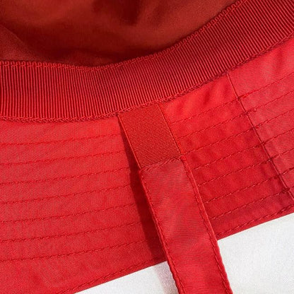 Prada Hat Red 2hc280 Excellent Condition Cleaned