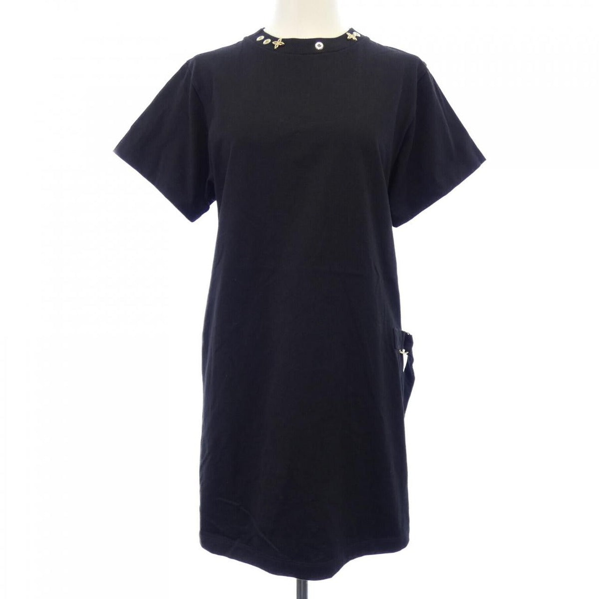 Louis Vuitton Cut Dress Black XS
