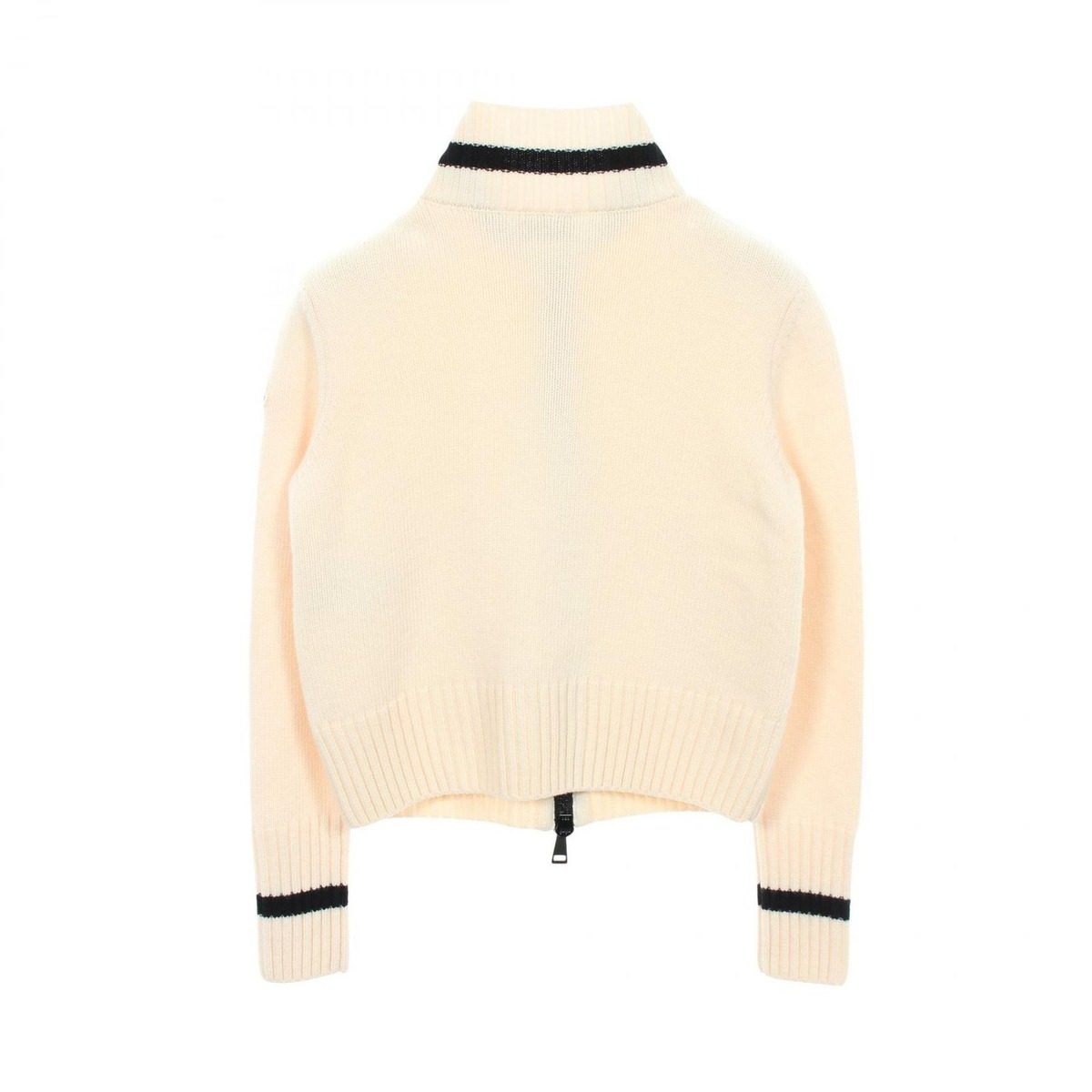 Moncler Down Jacket Knit Switch Nylon Wool — view 2