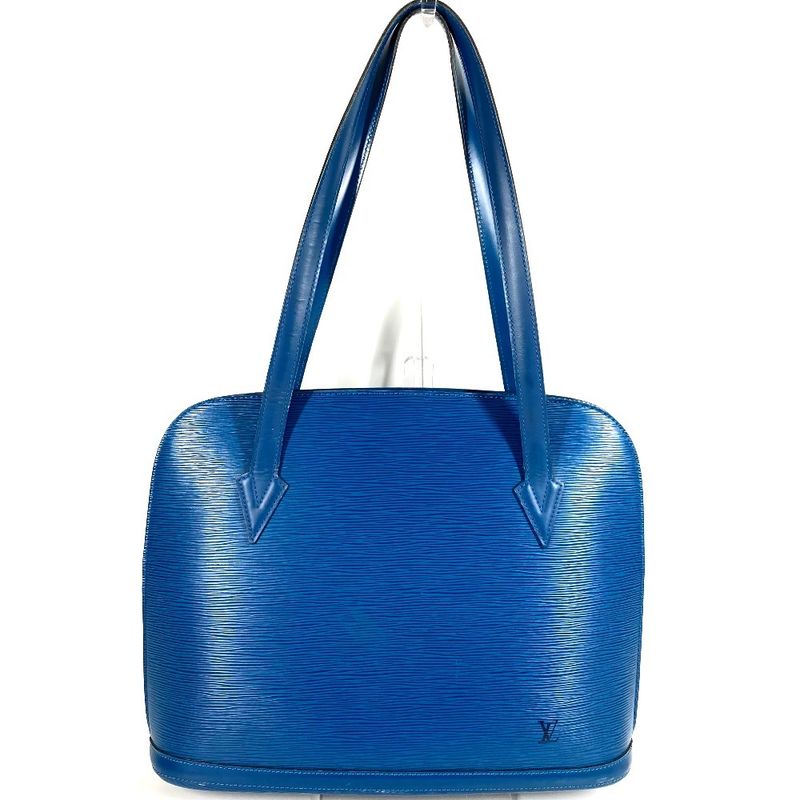 Louis Vuitton Shoulder Bag Le Sac M52285 Epi Leather Toledo Blue