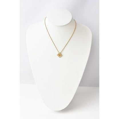 Christian Dior Necklace Vintage Square — view 2