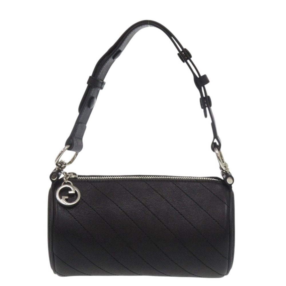Gucci Blondie Shoulder Bag Leather Black