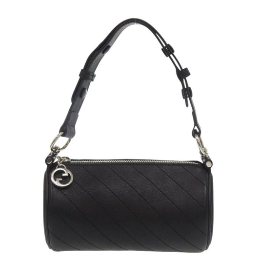 Gucci Blondie Shoulder Bag Leather Black