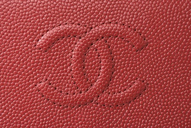 Unused Chanel Mini Wallet Trifold Wallet Caviar Skin Dahl Cles D