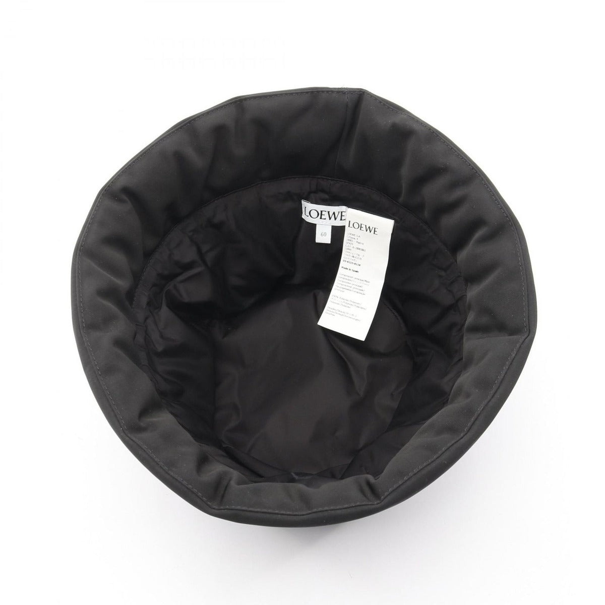 Loewe Hat Puffer Bucket Black — view 3