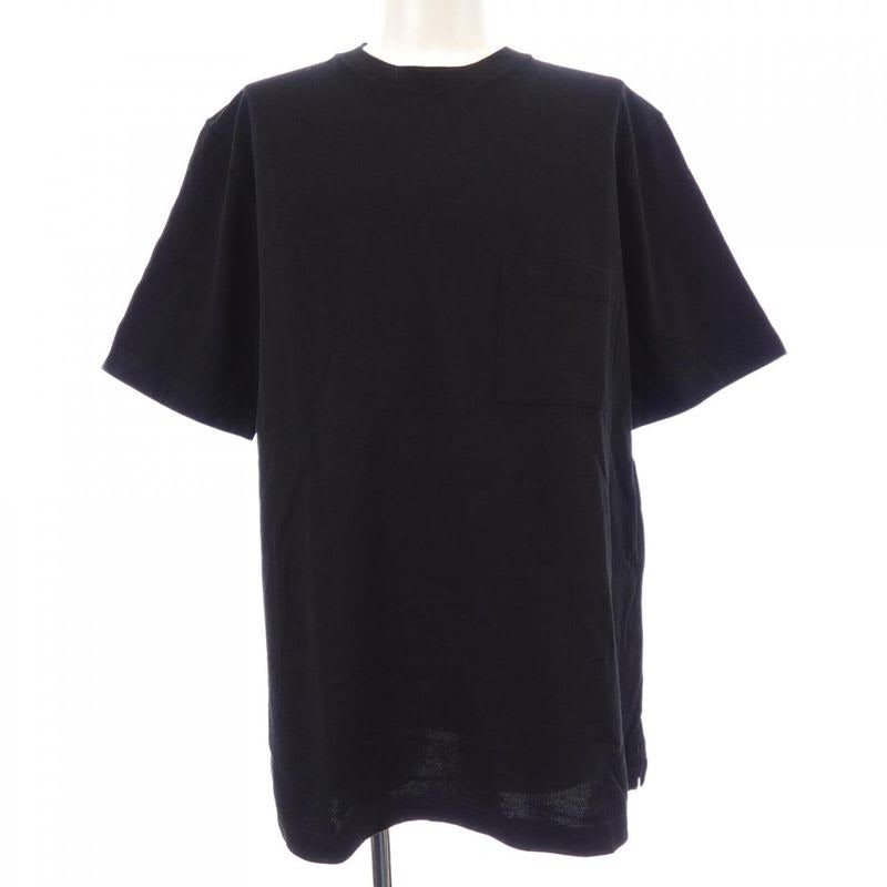Hermes Plain Black T-Shirt