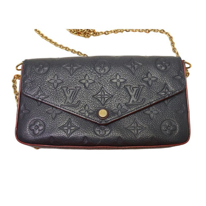 Louis Vuitton Monogram Empreinte Pochette Felicie Chain Wallet Shoulder Bag