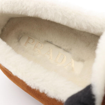 Prada Loafers Triangle Logo Brown — view 5