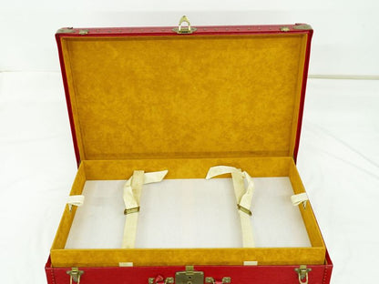 Authentic Louis Vuitton LV Arzeal 75 Epi Leather Trunk Travel Bag Handbag