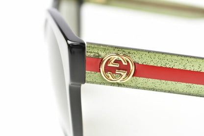 Gucci Sunglasses Eyewear Gucci Sherry Line Gg0035 SA 002 56□20 145 Green Red