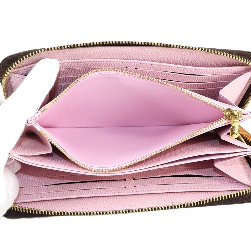 Louis Vuitton LV X TM Zippy Wallet Round Zipper Long Wallet Cherry Brown M13433