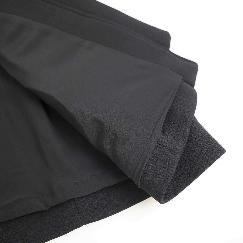 Christian Dior 15aw Zip-Up Wool Long Jacket 5a21221a1108 Black 40