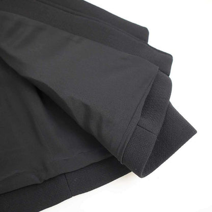 Christian Dior 15aw Zip-Up Wool Long Jacket 5a21221a1108 Black 40