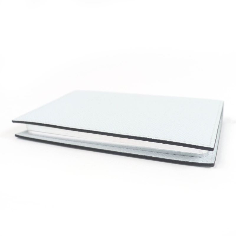 Hermes Agenda PM Vaux Epson Blue Brume Silver Hardware Calendar Refill 《PM》 1