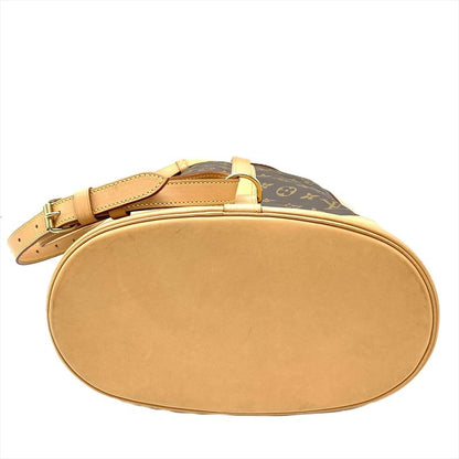 Louis Vuitton Randonnee PM Shoulder Bag M42243 Brown Gold Hardware Ar0032 Women