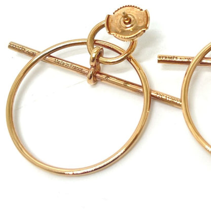 Hermes Earrings 18K Earrings Echape PM 18K Pink Gold Gold