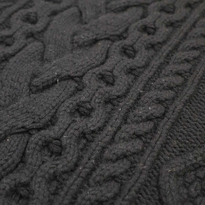 Celine Wool Cashmere Cable Knit Sweater 2a614374d Black S